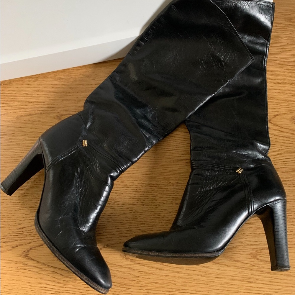 leather boots and other heel 🟥